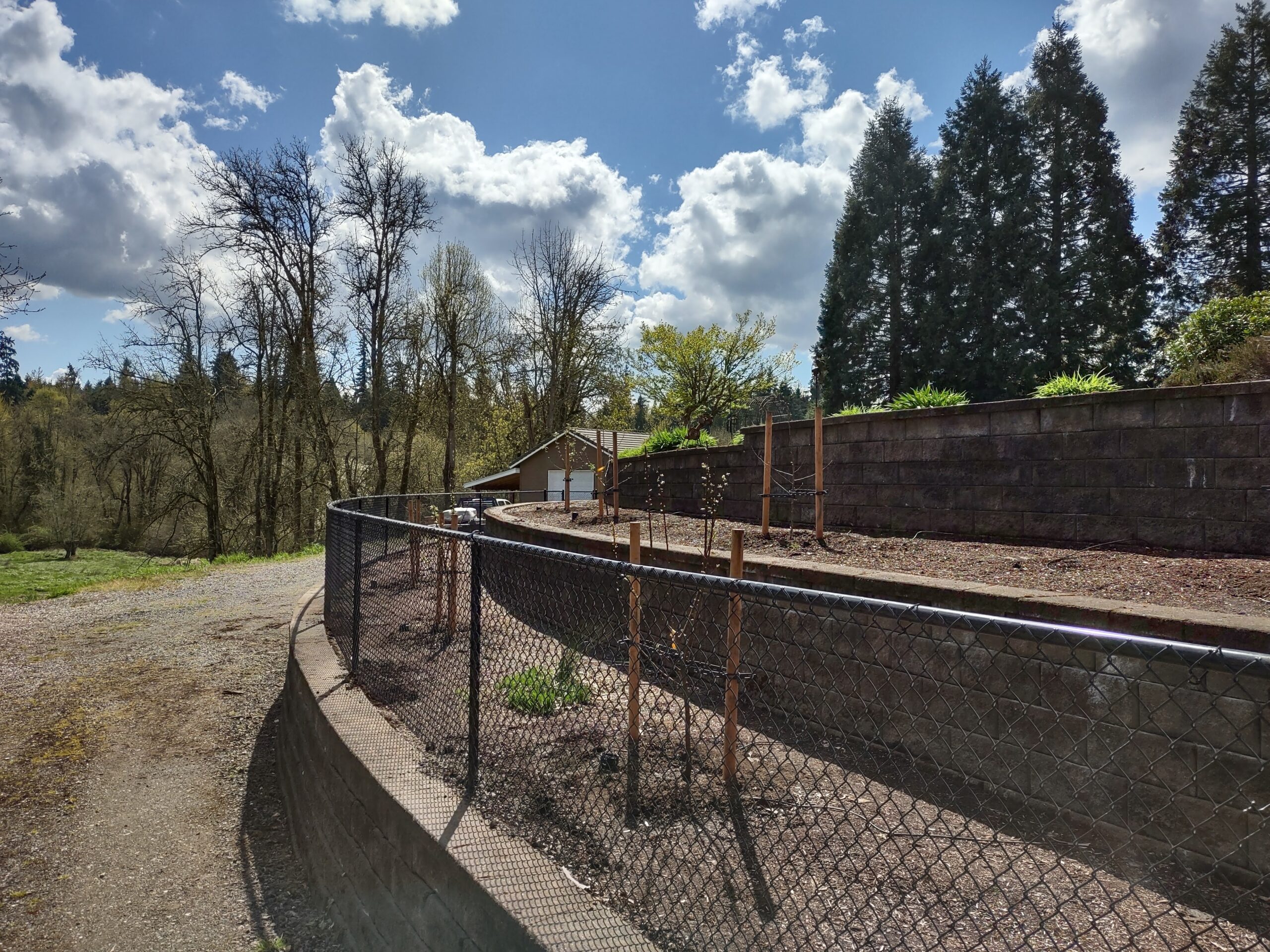 Chain link fence Installation