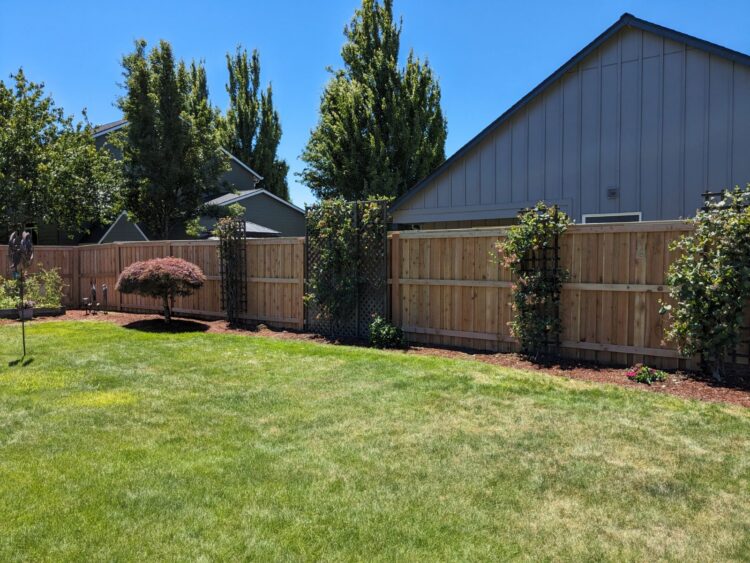 WesternRed Cedar Fence