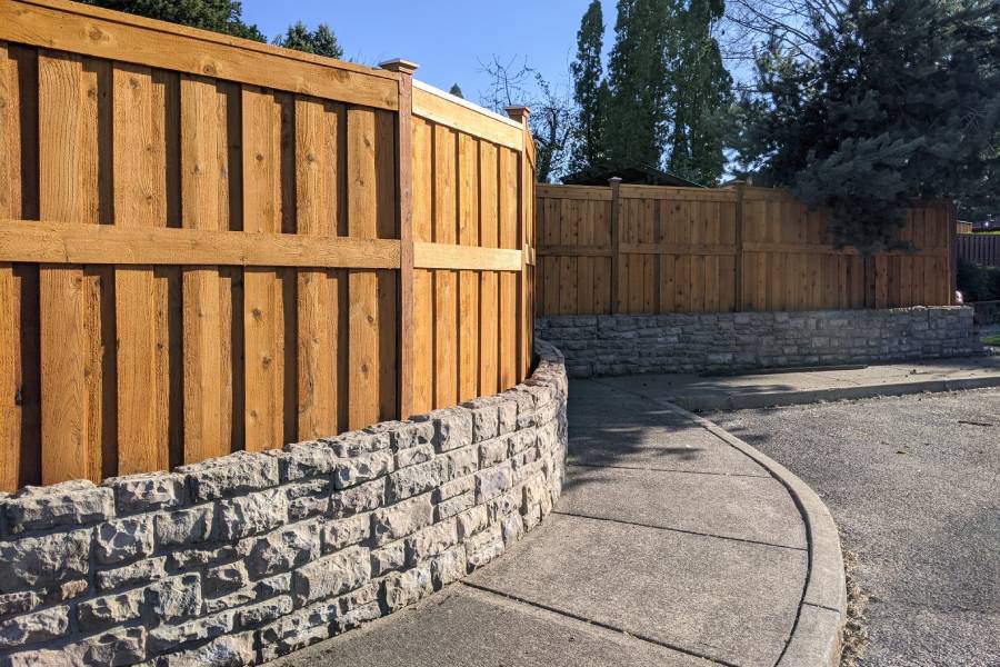 Wood Fence Services in Vancouver WA; 4 Sons Fencing Clark County WA